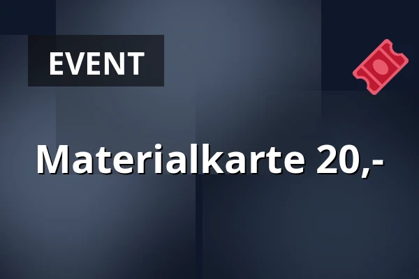 Materialkarte 20,- — De Egeling, Zeist