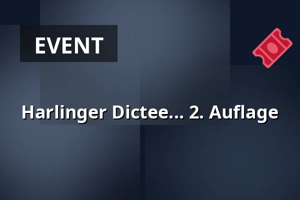 Harlinger Dictee... 2. Auflage — Bibliotheek Harlingen, Harlingen