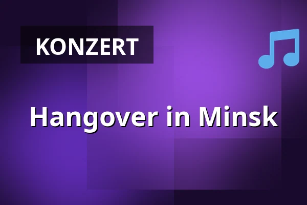 Hangover in Minsk — Stage Music Café, Eindhoven