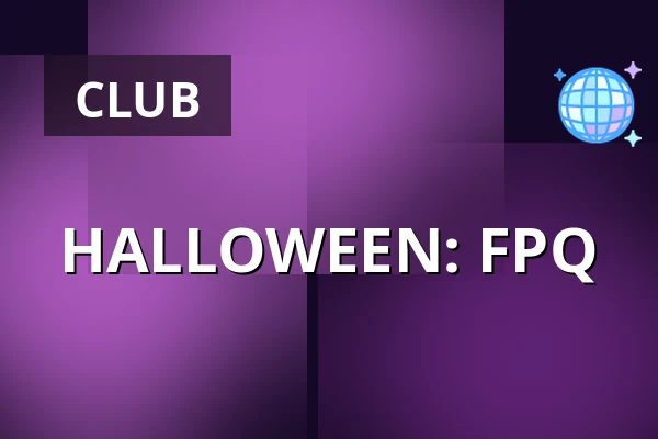HALLOWEEN: FPQ — CLUB UP, Amsterdam