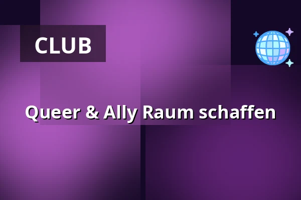 Queer & Ally Raum schaffen — RAUM & Venster, Utrecht