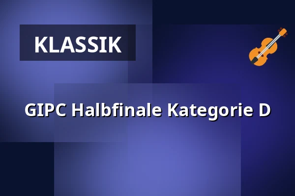 GIPC Halbfinale Kategorie D — Heuvellaan Hilversum, Hilversum
