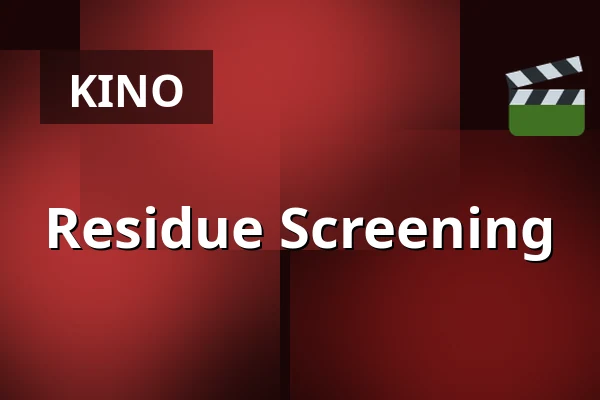 Residue Screening — WORM, Rotterdam