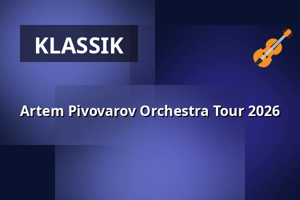 Artem Pivovarov Orchestra Tour 2026 — Laurenskerk, Rotterdam