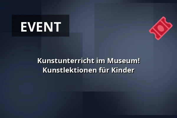 Kunstunterricht im Museum! Kunstlektionen für Kinder — Museum Rijswijk, Rijswijk
