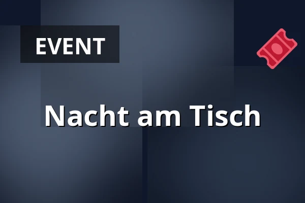 Nacht am Tisch — Restaurant Bij de Tuinman, Hilversum