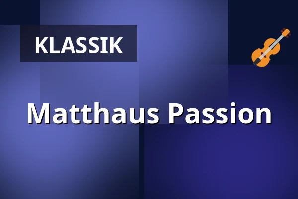 Matthaus Passion — Grote Kerk Zwolle, Zwolle