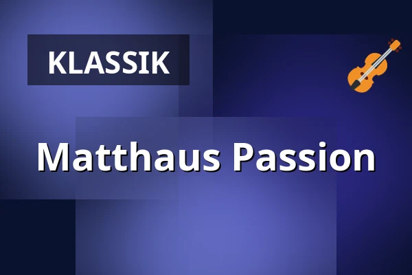 Matthaus Passion — Jh. Bosch Art Center, 's-Hertogenbosch