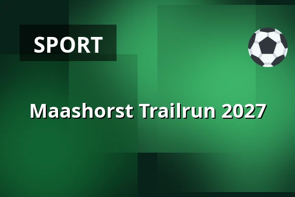 Maashorst Trailrun 2027 — Bedafseweg Uden, Uden