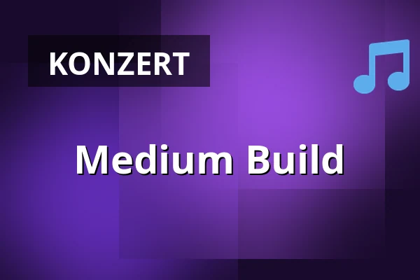 Medium Build — Paradiso, Amsterdam