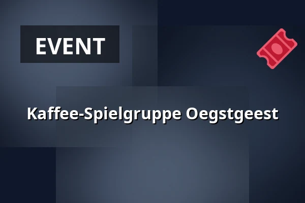Kaffee-Spielgruppe Oegstgeest — Bibliotheek Oegstgeest, Oegstgeest