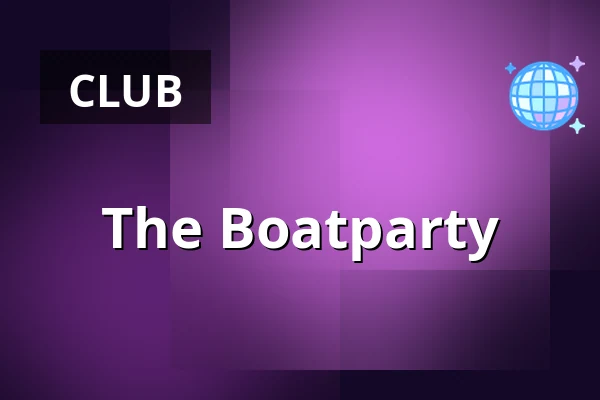 The Boatparty — Supperclub Cruise, Amsterdam