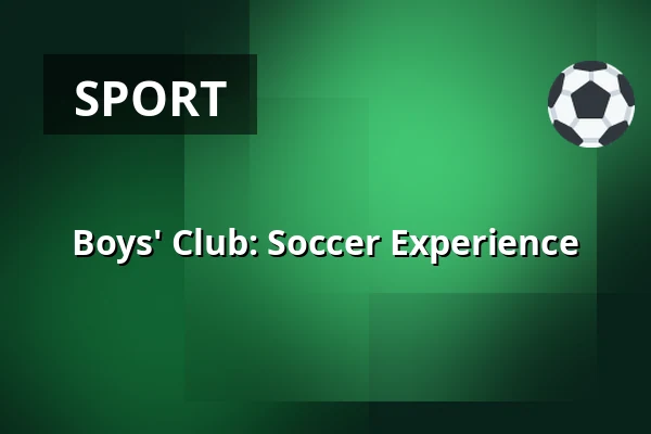 Boys' Club: Soccer Experience — KinderLab Middelwatering, Capelle aan den IJssel