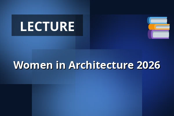 Women in Architecture 2026 — MONO, Rotterdam