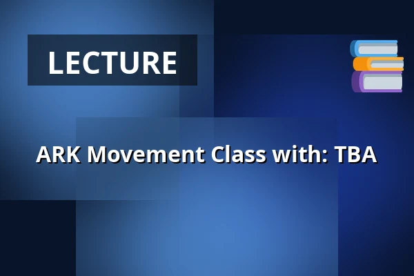 ARK Movement Class with: TBA — Dansateliers, Rotterdam
