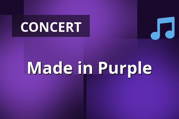 Made in Purple — Poppodium De Bosuil, Weert