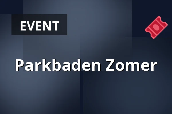 Parkbaden Zomer — Parkpaviljoen, Rotterdam