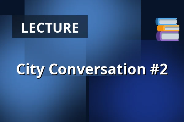 City Conversation #2 — Centrale Bibliotheek Rotterdam, Rotterdam
