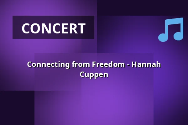 Connecting from Freedom - Hannah Cuppen — Op Hodenpijl, Schipluiden