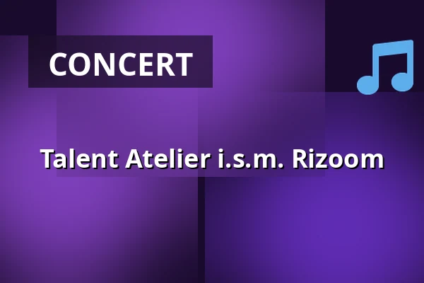 Talent Atelier i.s.m. Rizoom — Podium Pakhûs SOLO, Stiens