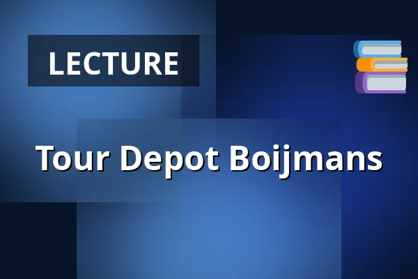 Tour Depot Boijmans β Depot Boijmans van Beuningen, Rotterdam