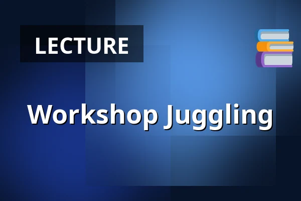 Workshop Juggling — Circus Rotjeknor, Rotterdam
