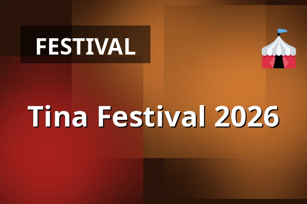 Tina Festival 2026 — Duinrell, Wassenaar