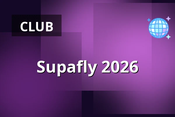 Supafly 2026 — Paard, The Hague