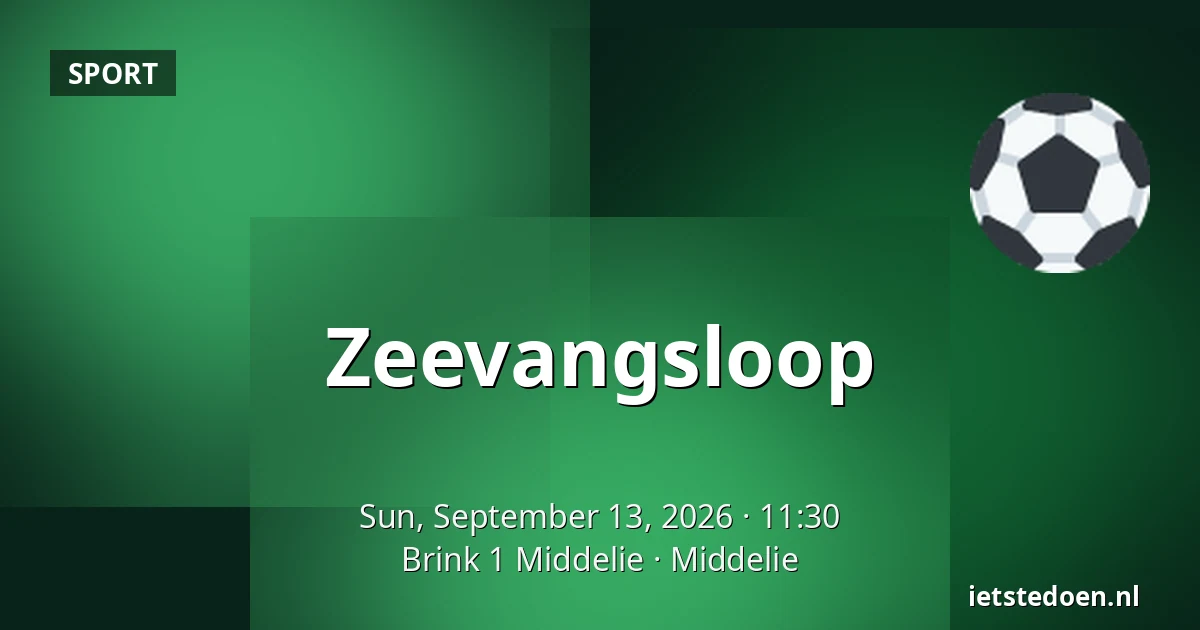 Zeevangsloop — Brink 1 Middelie, Middelie