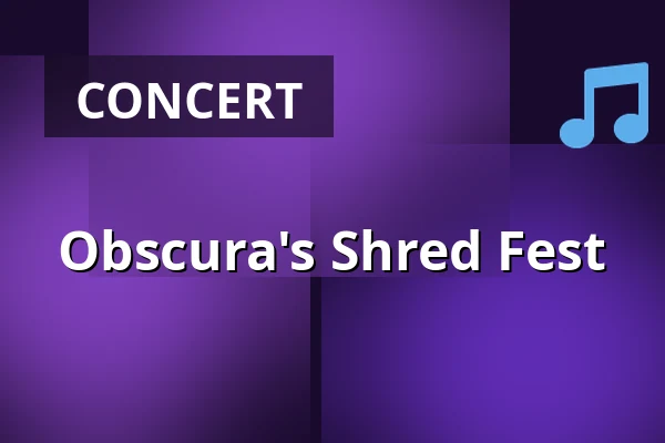 Obscura's Shred Fest — Obscura's Shred Fest, Leeuwarden