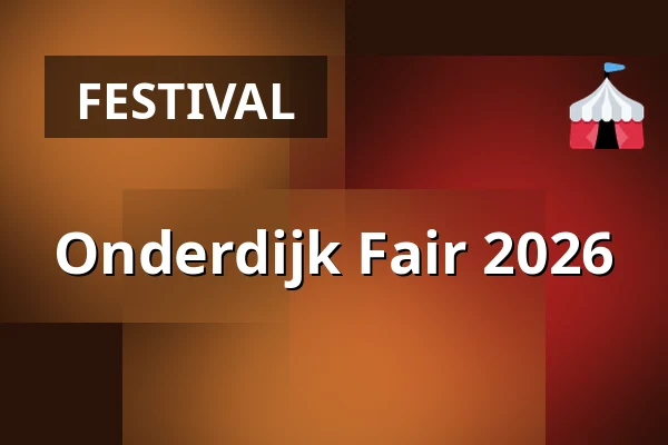 Onderdijk Fair 2026 — Sportlaan, Onderdijk
