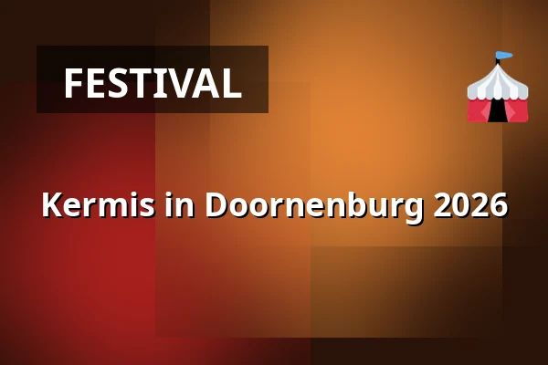 Kermis in Doornenburg 2026 — Kerkstraat, Doornenburg