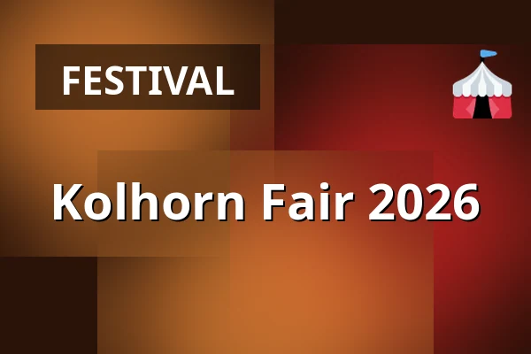 Kolhorn Fair 2026 — Kaagstraat 1, Kolhorn