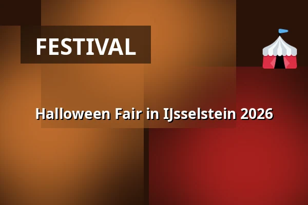 Halloween Fair in IJsselstein 2026 — Podiumweg, IJsselstein