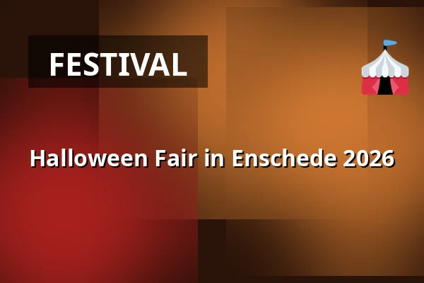 Halloween Fair in Enschede 2026 — Volkspark, Enschede