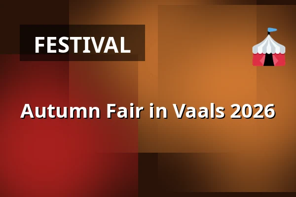 Autumn Fair in Vaals 2026 — Prins Willem Alexanderplein, Vaals