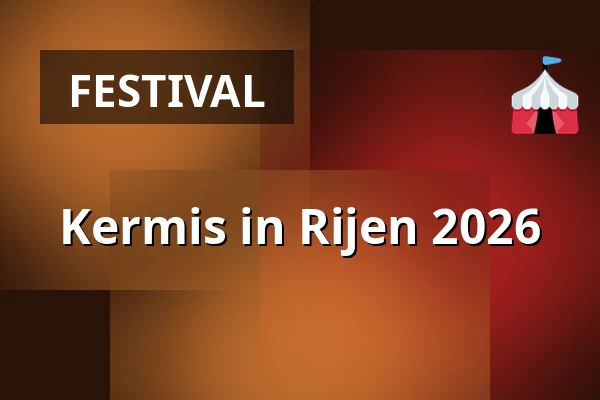 Kermis in Rijen 2026 — Burgemeester Sweensplein, Rijen