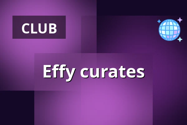 Effy curates — Paradiso, Amsterdam