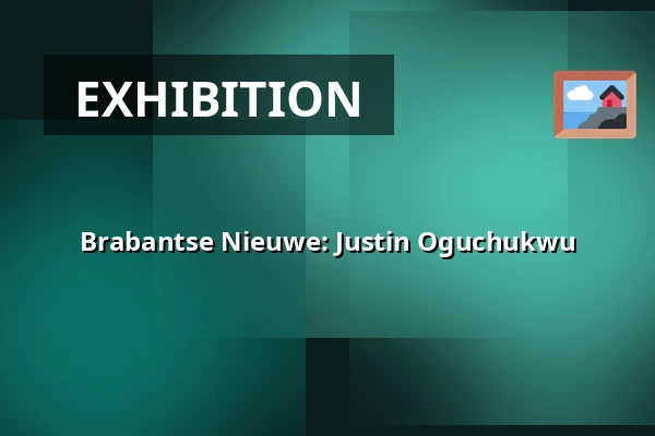 Brabantse Nieuwe: Justin Oguchukwu — Het Noordbrabants Museum, 's-Hertogenbosch