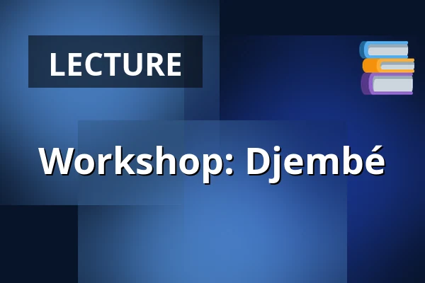 Workshop: Djembé — Veenendaal