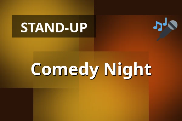 Comedy Night — Grote Zaal, Groningen