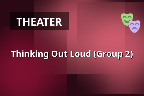Thinking Out Loud (Group 2) — The Writer's Guide (to the Galaxy), Rotterdam