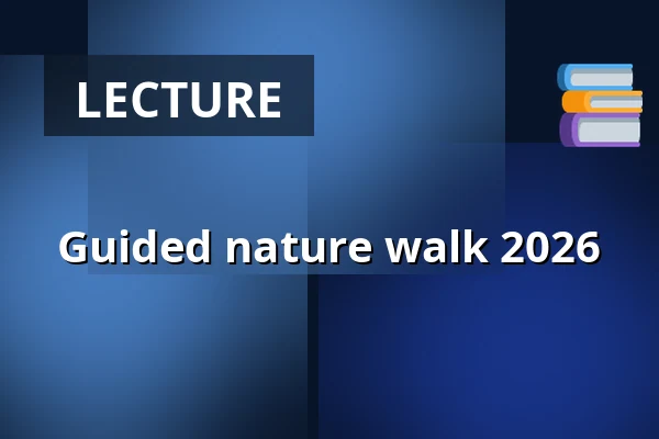Guided nature walk 2026 β Stationsrestauratie, Oldenzaal
