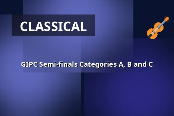 GIPC Semi-finals Categories A, B and C — Heuvellaan Hilversum, Hilversum