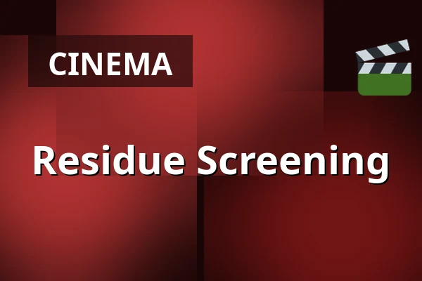 Residue Screening — WORM, Rotterdam