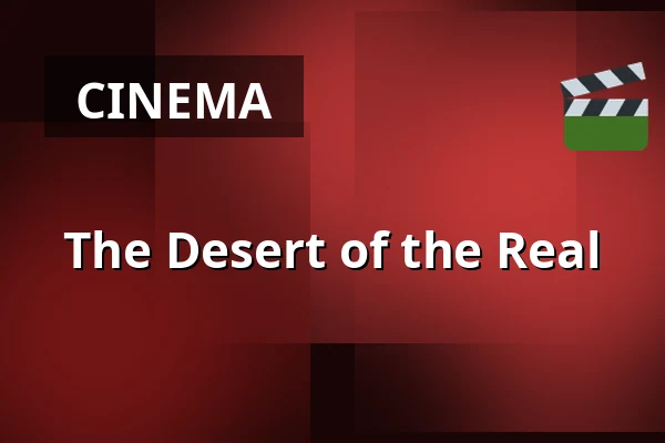 The Desert of the Real — Podium 't Beest, Goes