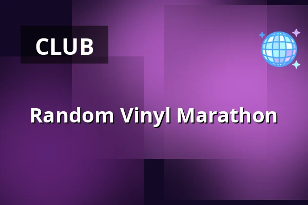 Random Vinyl Marathon β Random Vinyl Marathon, Amsterdam