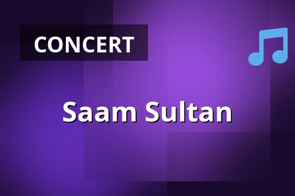 Saam Sultan — Paradiso, Amsterdam