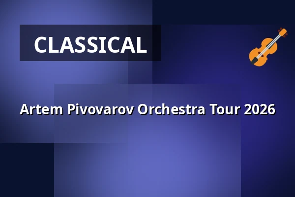 Artem Pivovarov Orchestra Tour 2026 — Laurenskerk, Rotterdam