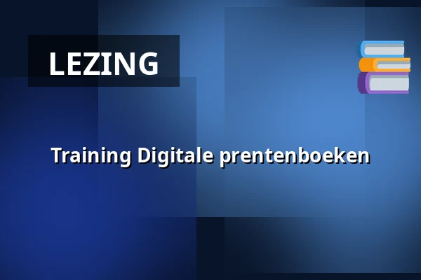 Training Digitale prentenboeken — de Bibliotheek Lichtenvoorde, Lichtenvoorde